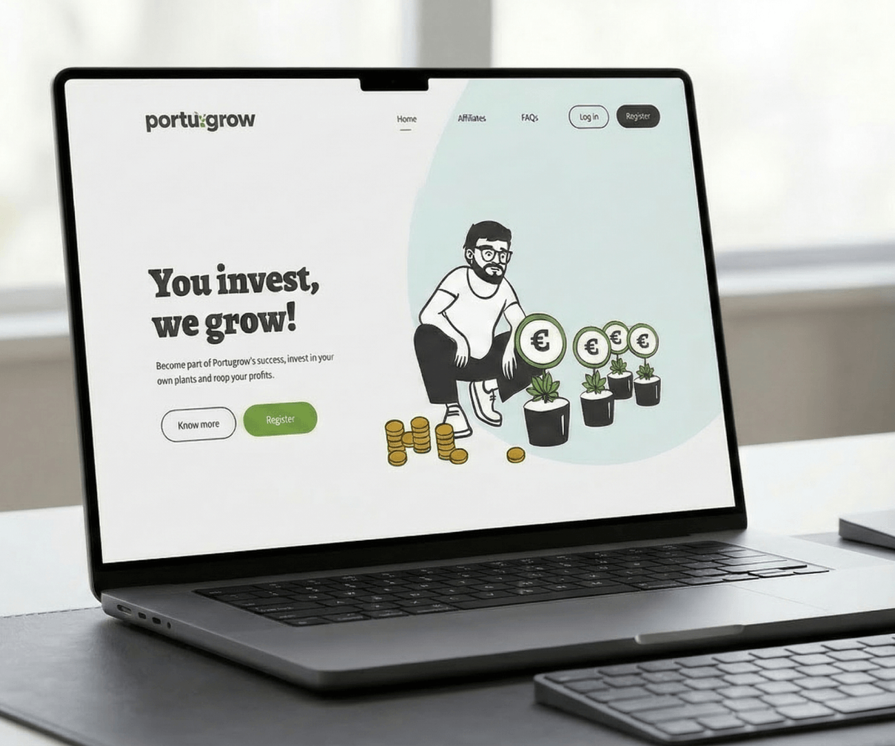 Portugrow — Crowdinvesting platform